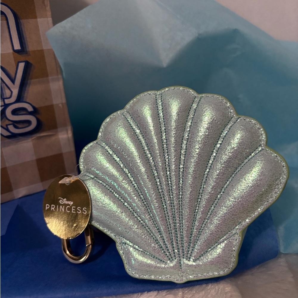 Disney Princess ARIEL Shell Coin Purse by Bath and Body Works